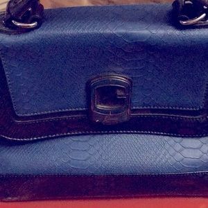 Guess handbag blue